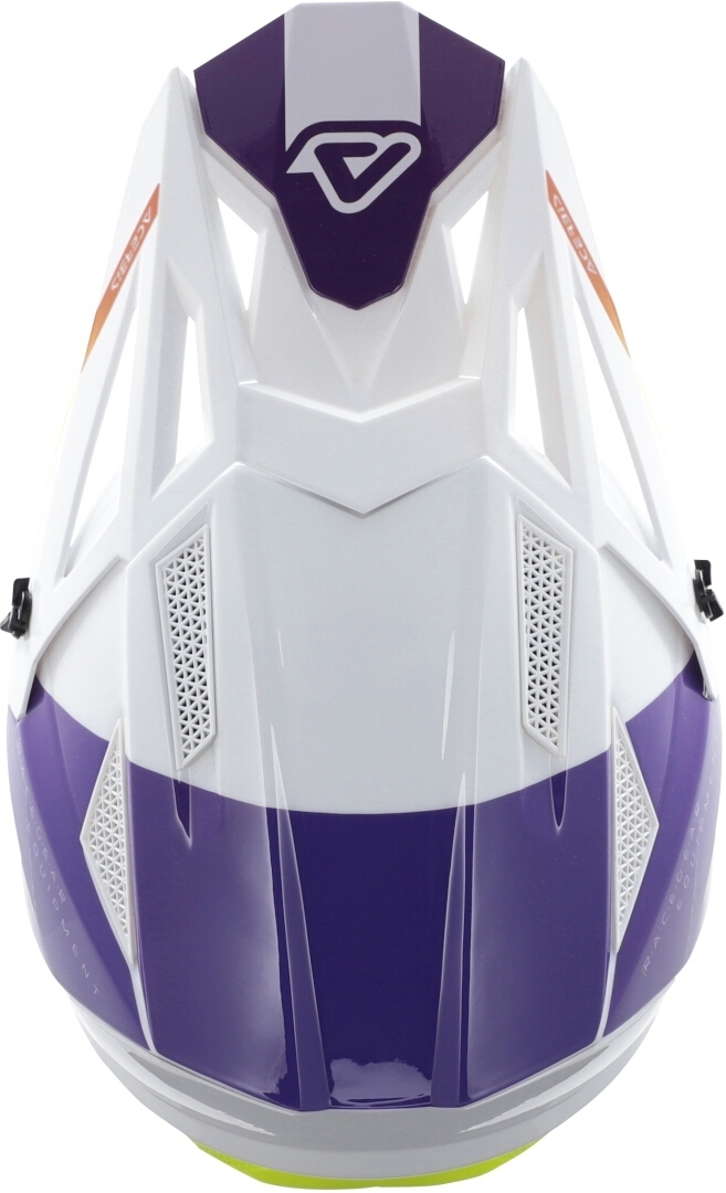 Acerbis T711 Cască de motocross Alb/mov S (55/56) Figura 9