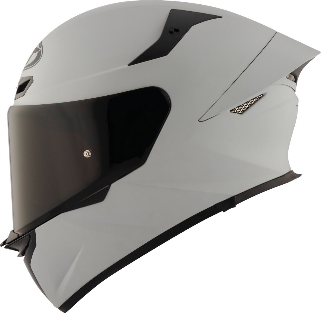 KYT TT-Revo Plain Helm hellgrau matt L (59/60) Abbildung 6