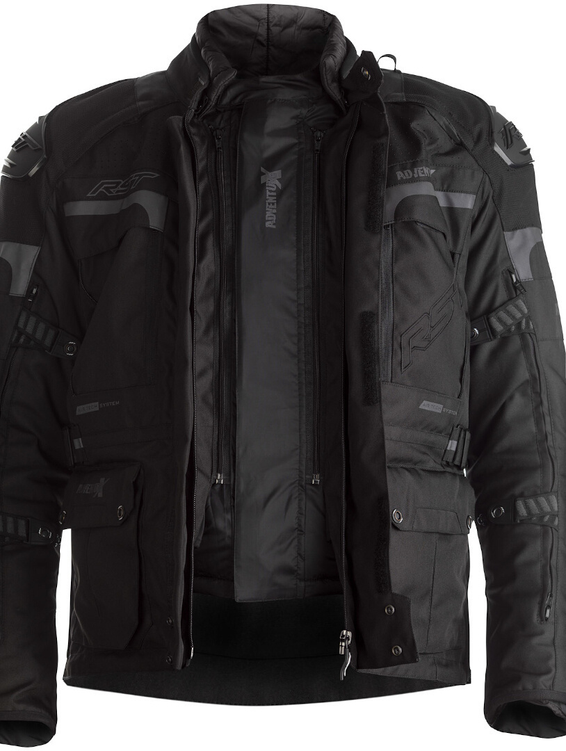 RST Adventure-X Giacca tessile moto nero 5XL Figura 7