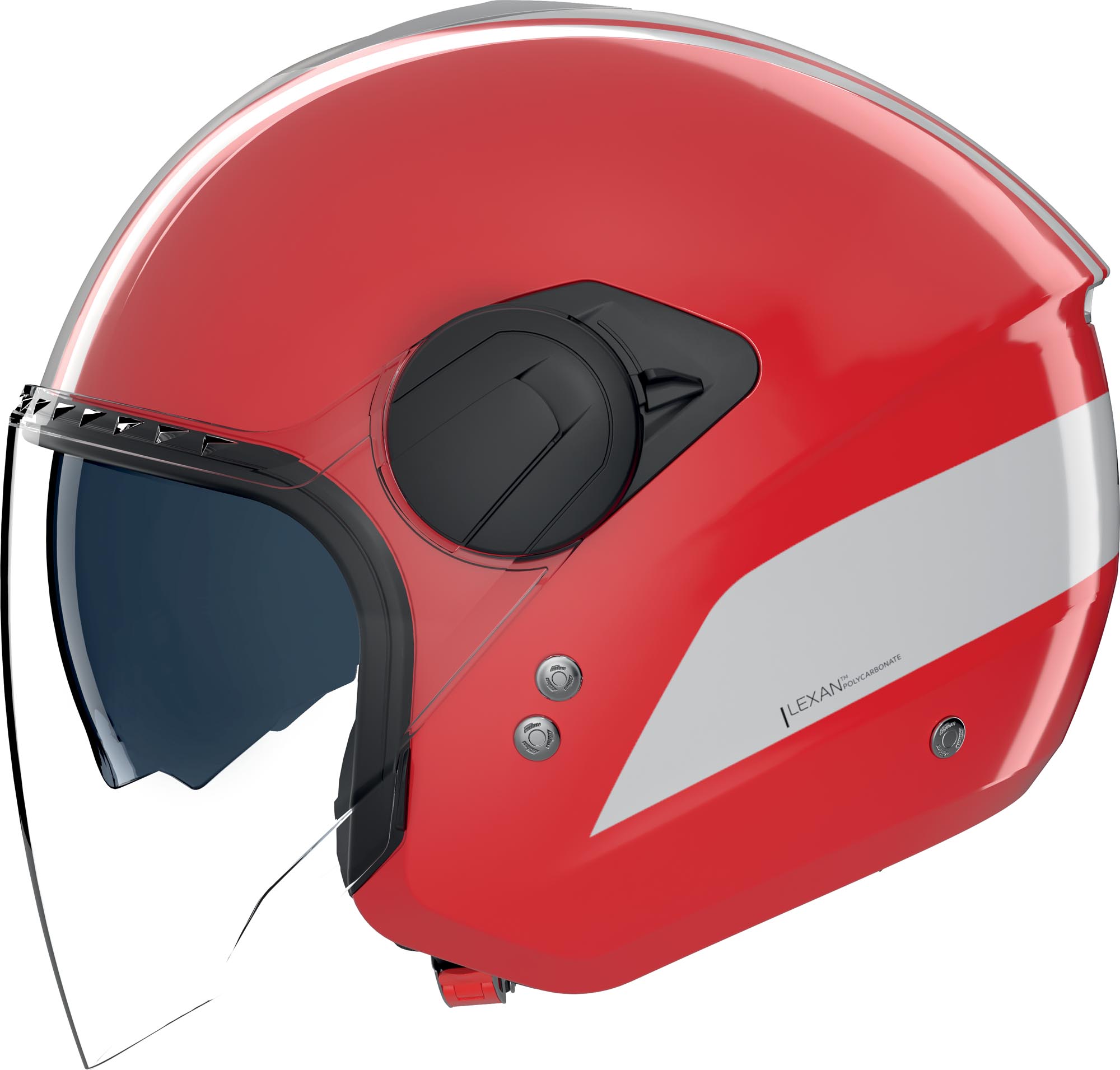 Nolan N20-2 Visor Dolce Vita Jethjelm rød/hvit S (56) Figur 2