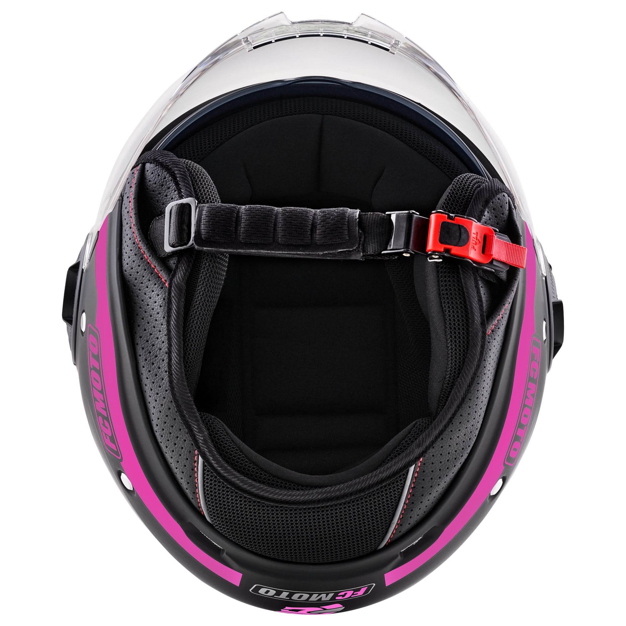 FC-Moto Ralgo Casco Jet nero/rosa S Figura 6