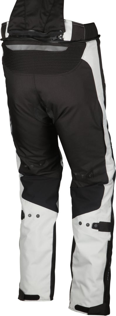 Modeka Lonic Motorrad Textilhose hellgrau/schwarz Kurz XXL Abbildung 2