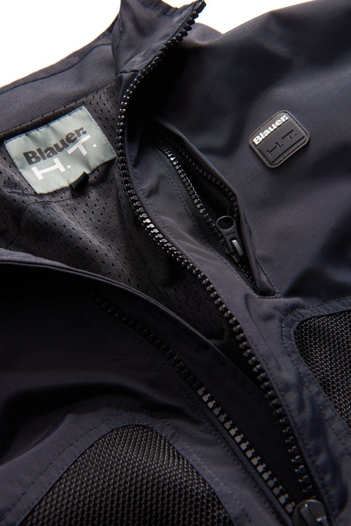 Blauer Thor Air perforated Motorcycle Textile Jacket dark blue XL Figure 4