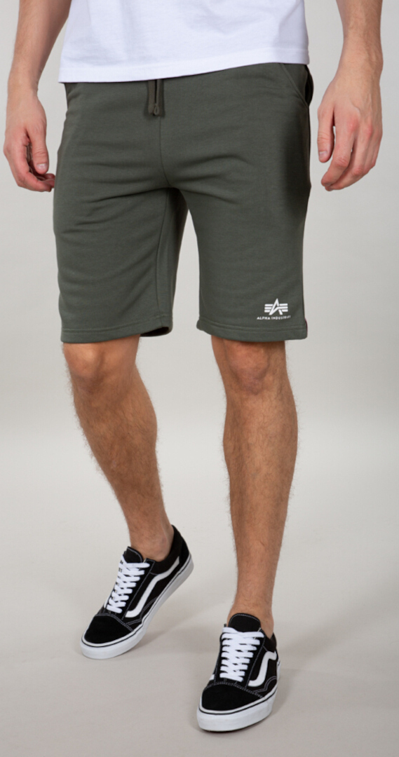 Alpha Industries Basic SL Pantaloncini oliva 3XL Figura 1