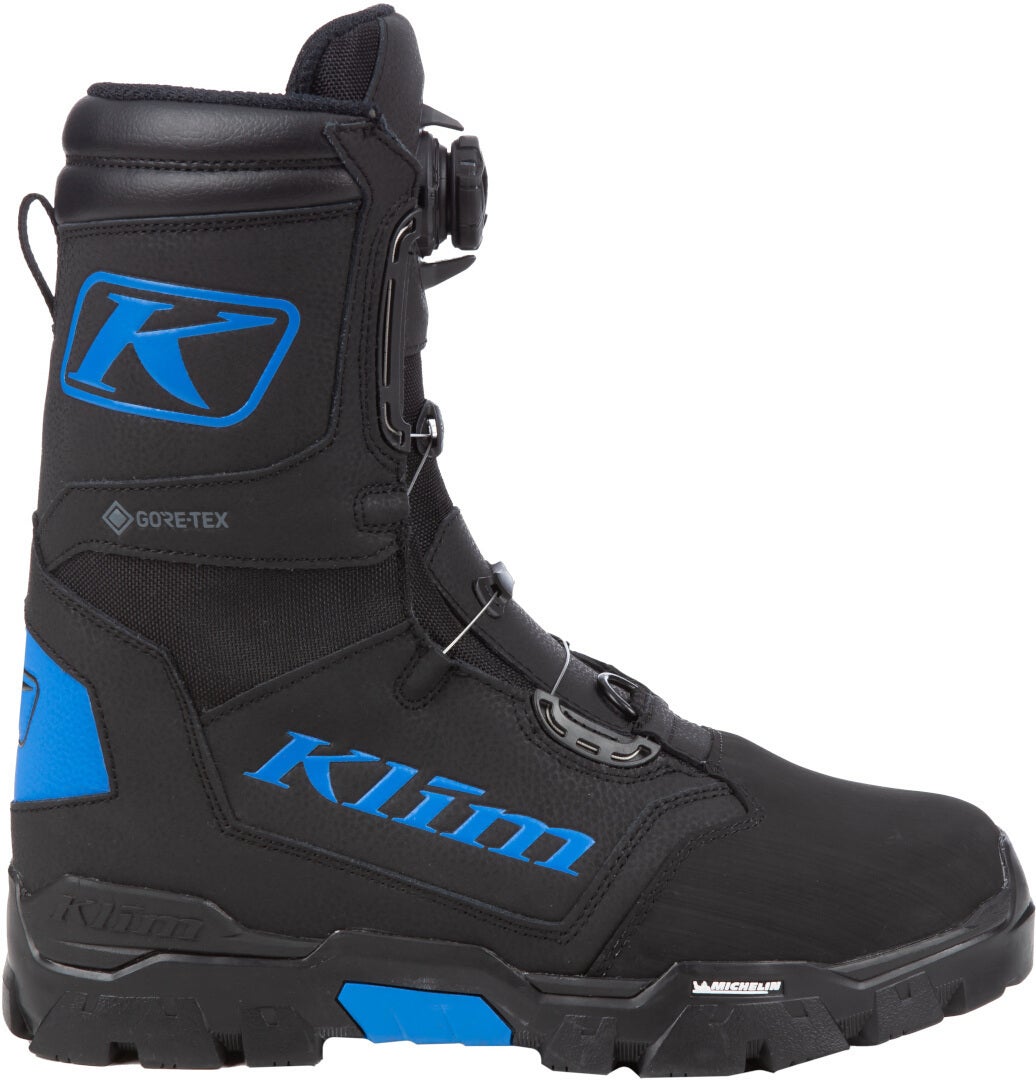 Klim Klutch GTX BOA Snowmobile Boots black/blue 12 Figure 9