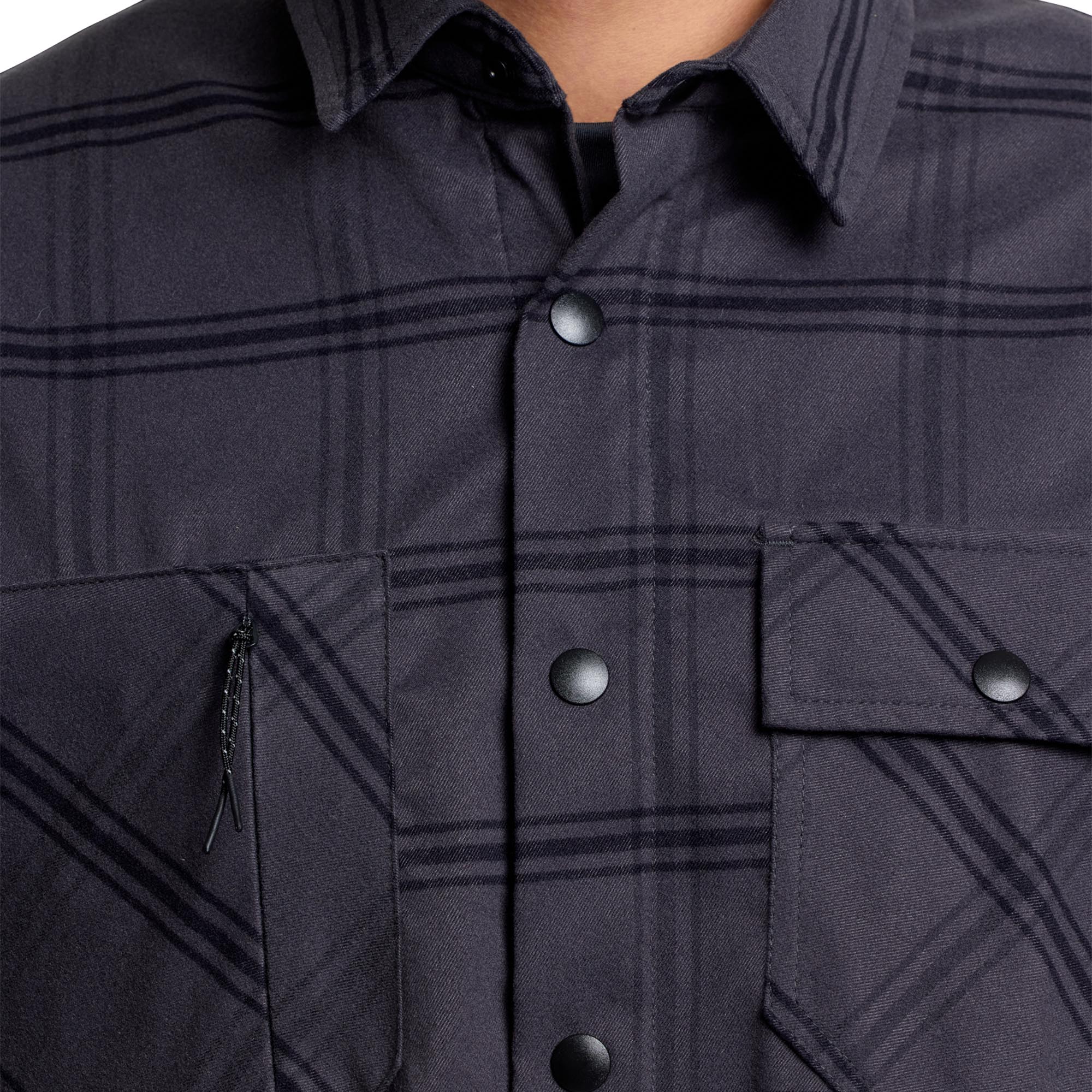 Troy Lee Designs Ruckus Ride Flannel Bicycle Shirt anthracite M Figure 3