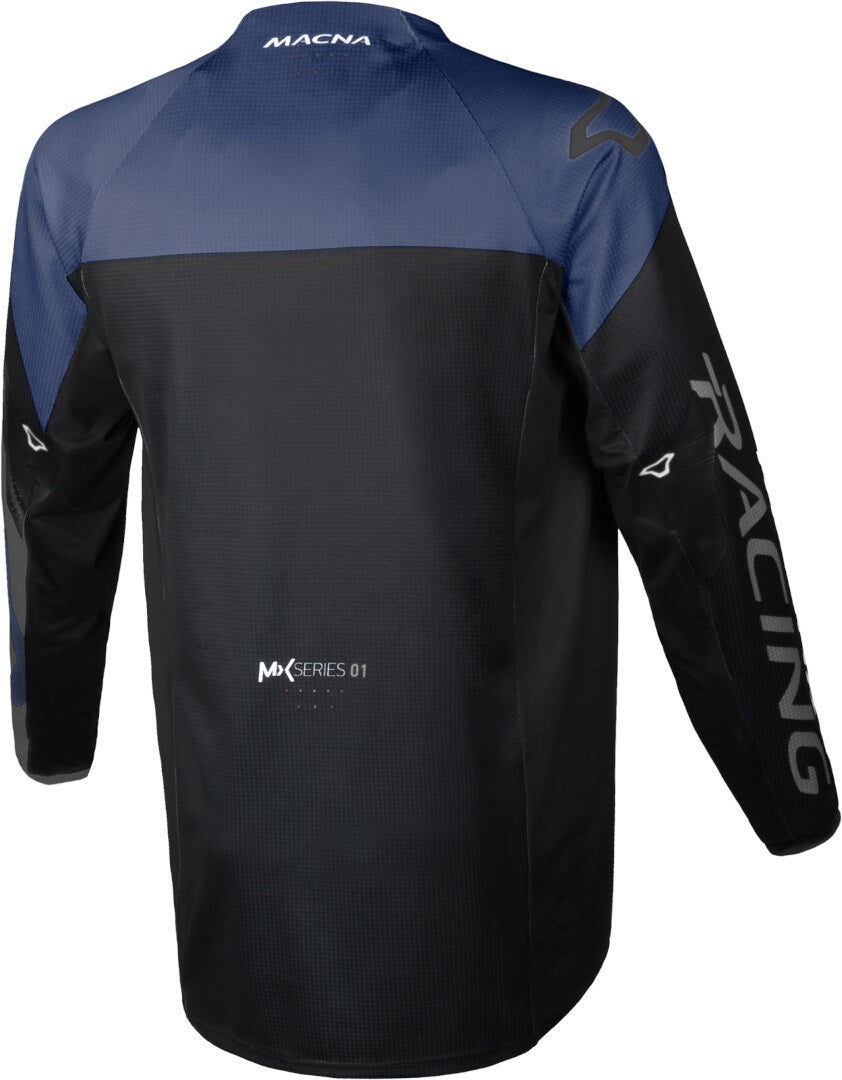 Macna Backyard-1 Motorcross Jersey zwart/grijs/blauw XXL Figuur 2