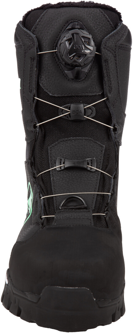 Klim Aurora GTX BOA 2023 Cizme pentru snowmobile pentru doamne Negru/Verde 7 Figura 3
