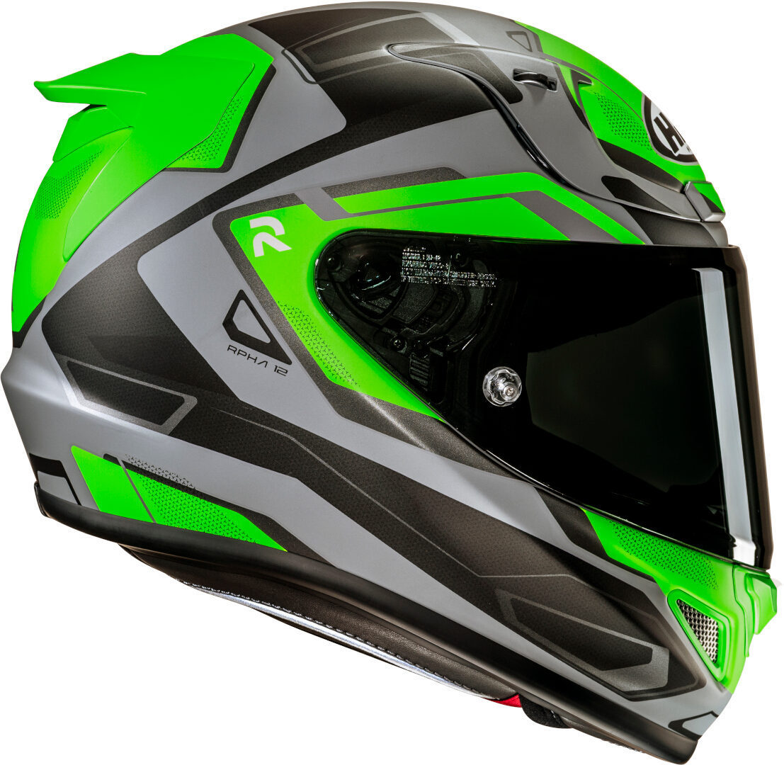 HJC RPHA 12 Brels Cască negru/gri/verde S (55/56) Figura 2