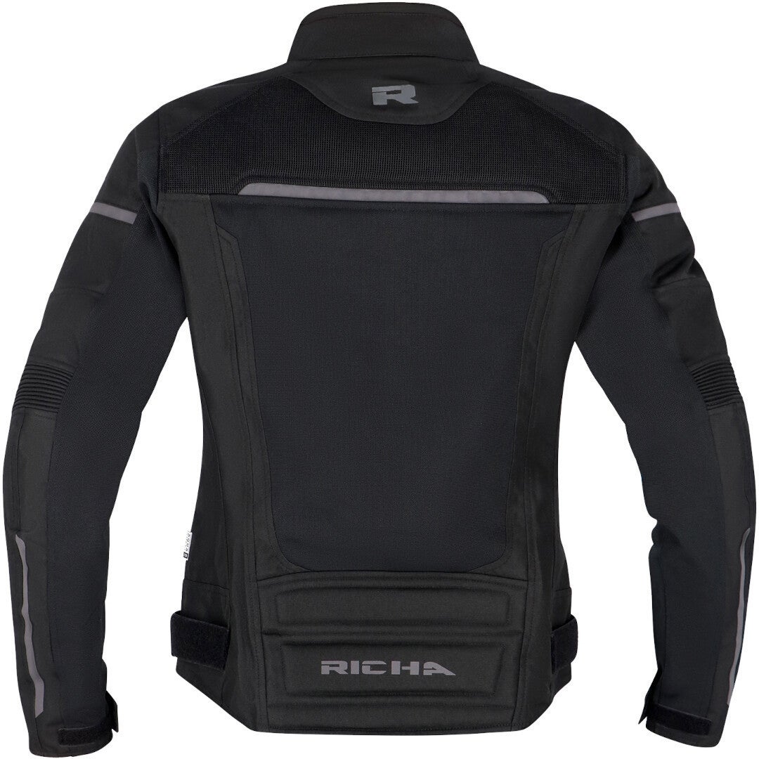 Richa Airstorm waterproof Ladies Motorcycle Textile Jacket black XL Figure 3