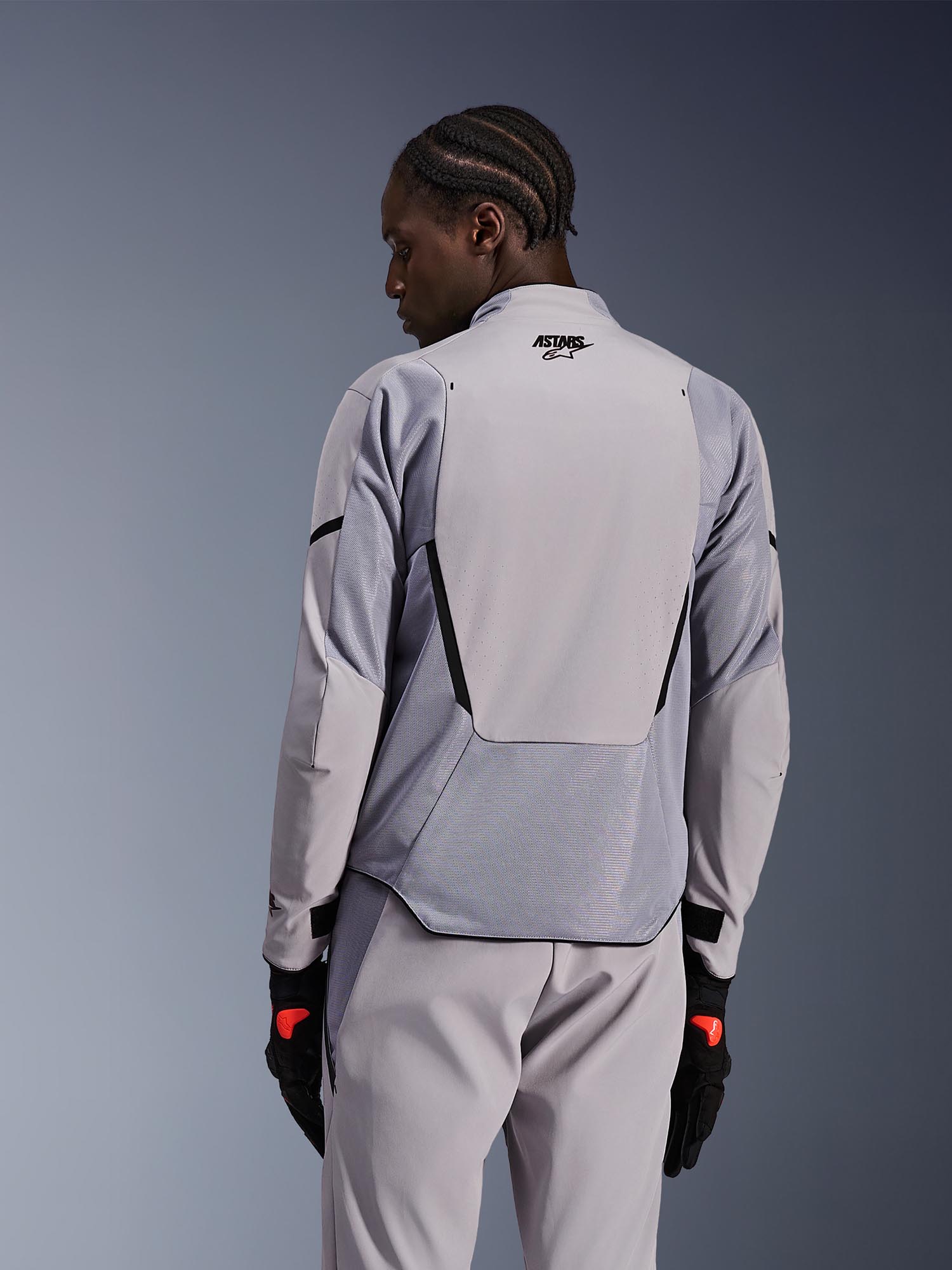 Alpinestars Aeroshell Airflow Motorrad Textiljacke grau/anthrazit 4XL Abbildung 5