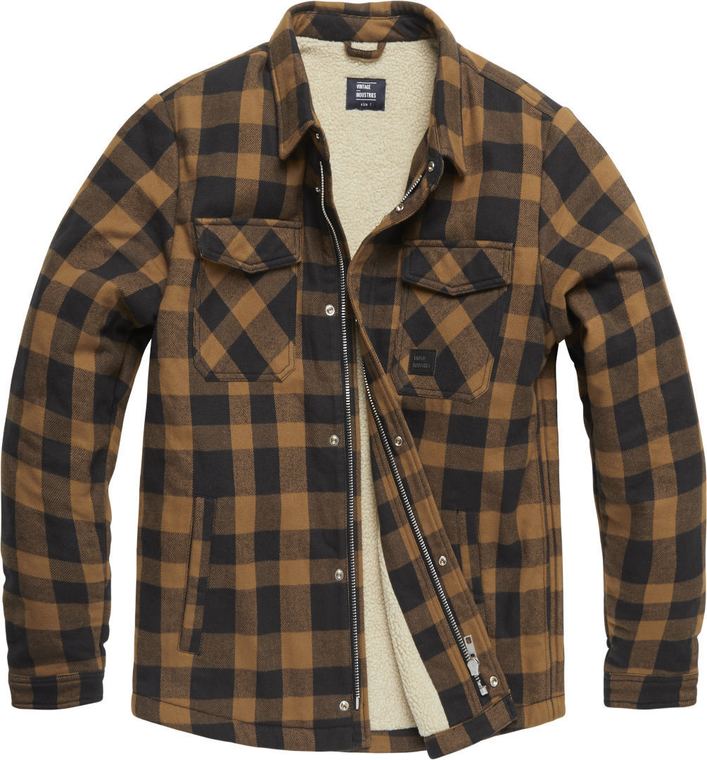 Vintage Industries Heavyweight Sherpa Tricou Gri S Figura 2