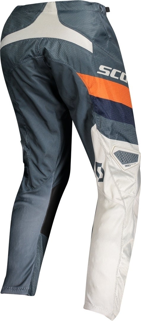 Scott 350 Track Regular Motocross bukser blå/orange 36 Figur 2
