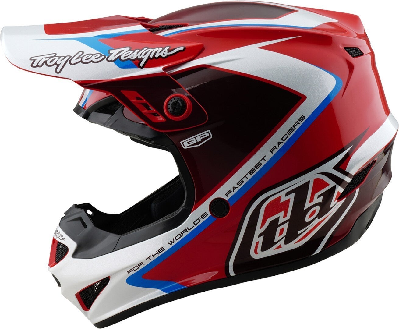 Troy Lee Designs GP Shutter Motocross Helm rot XXL (62/63) Abbildung 2