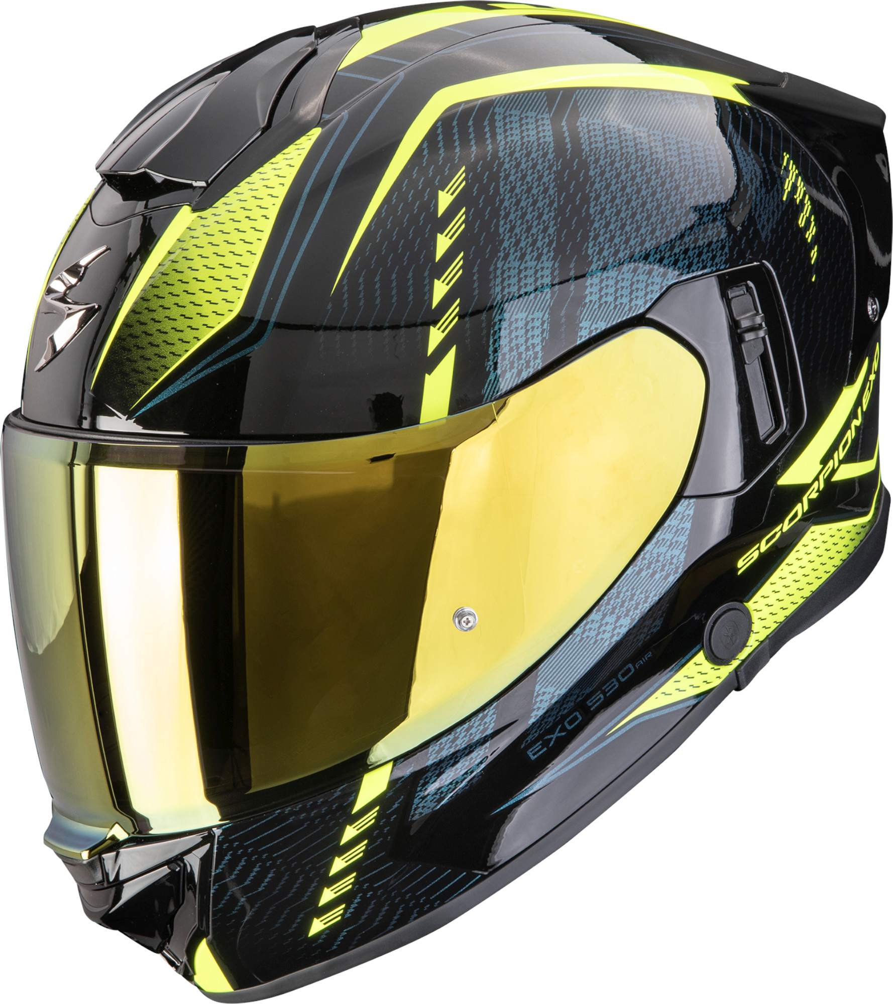 Scorpion Exo-530 Air Theras Casco integrale nero/giallo M (57/58) Figura 1