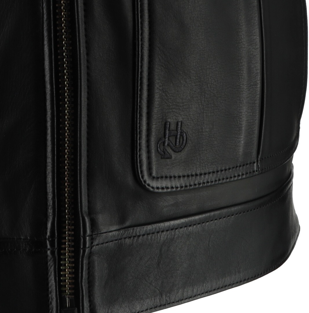 Helstons Downtown Motorcycle Leather Jacket black 4XL Figure 5