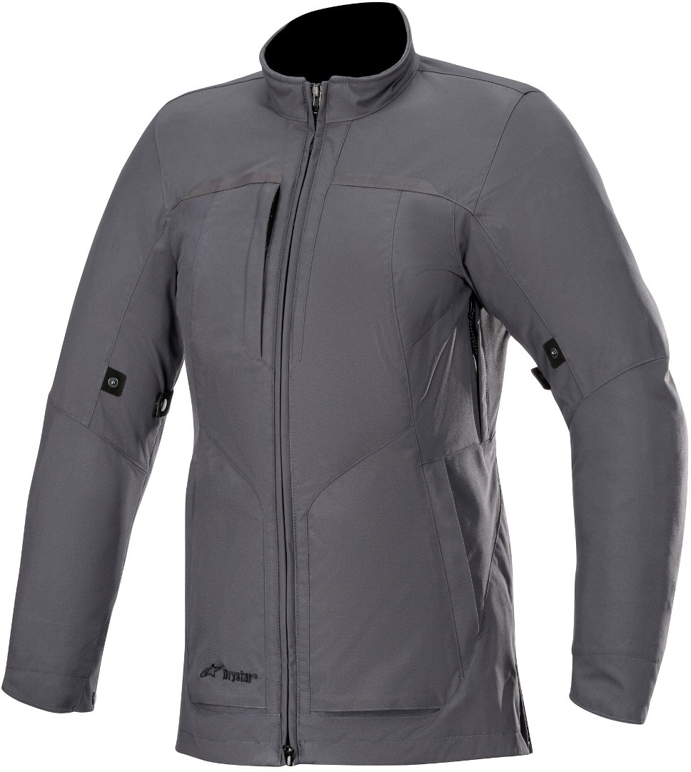Alpinestars Deauville Drystar Dam motorcykel textil jacka mörkgrå M Figur 1
