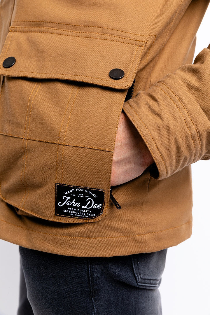 John Doe Explorer Veste textile moto beige S Figure 4
