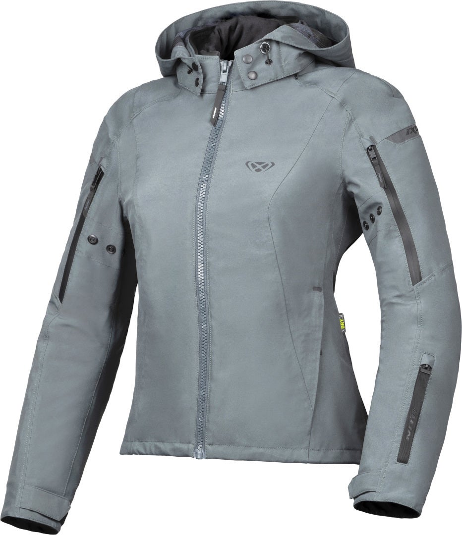 Ixon Burning Veste textile de moto pour dames Vert clair XL Figure 1