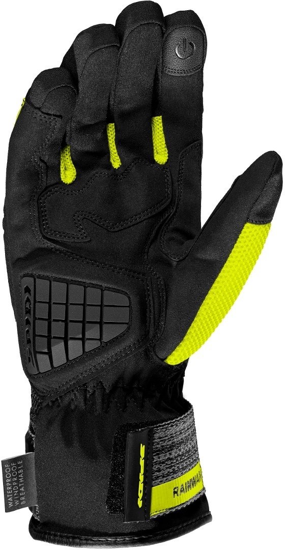 Spidi Rainwarrior Motorrad Handschuhe schwarz/gelb M Abbildung 3