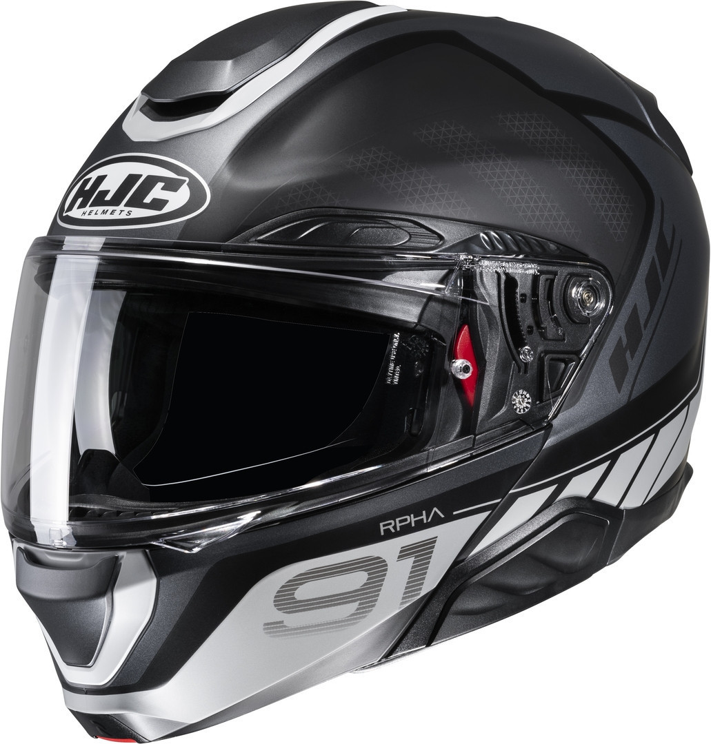 HJC RPHA 91 Rafino Cască Negru/gri XS (54/55) Figura 1