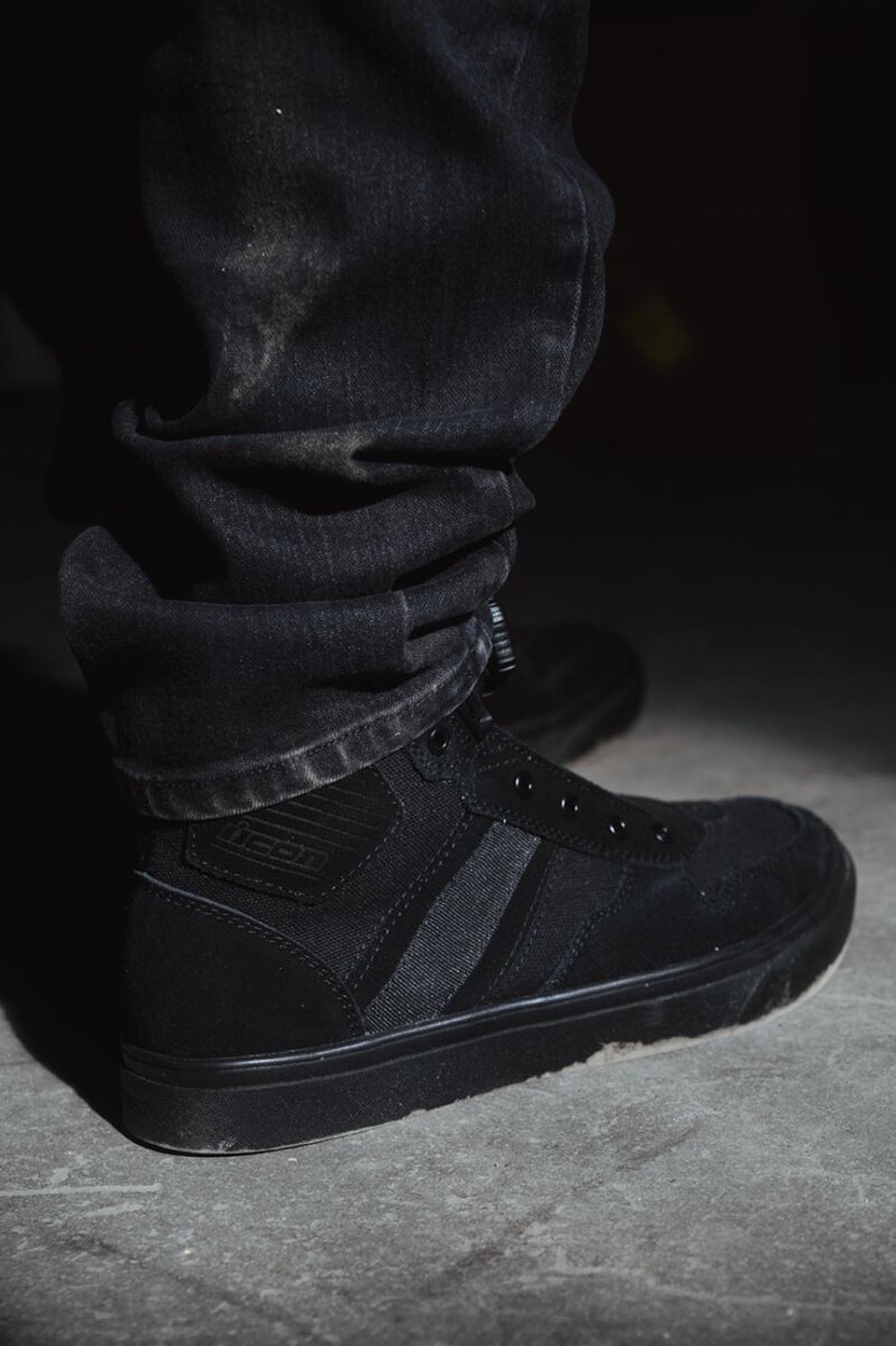 Icon Dog Days CE Motorrad Schuhe schwarz 41 Abbildung 4