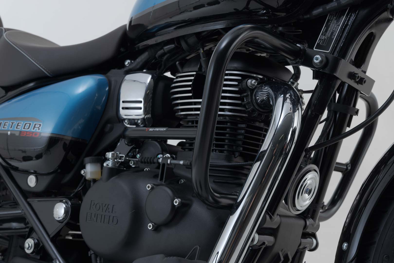 SW-Motech Crash bar - Negru. Royal Enfield Meteor 350 (19-). Figura 2