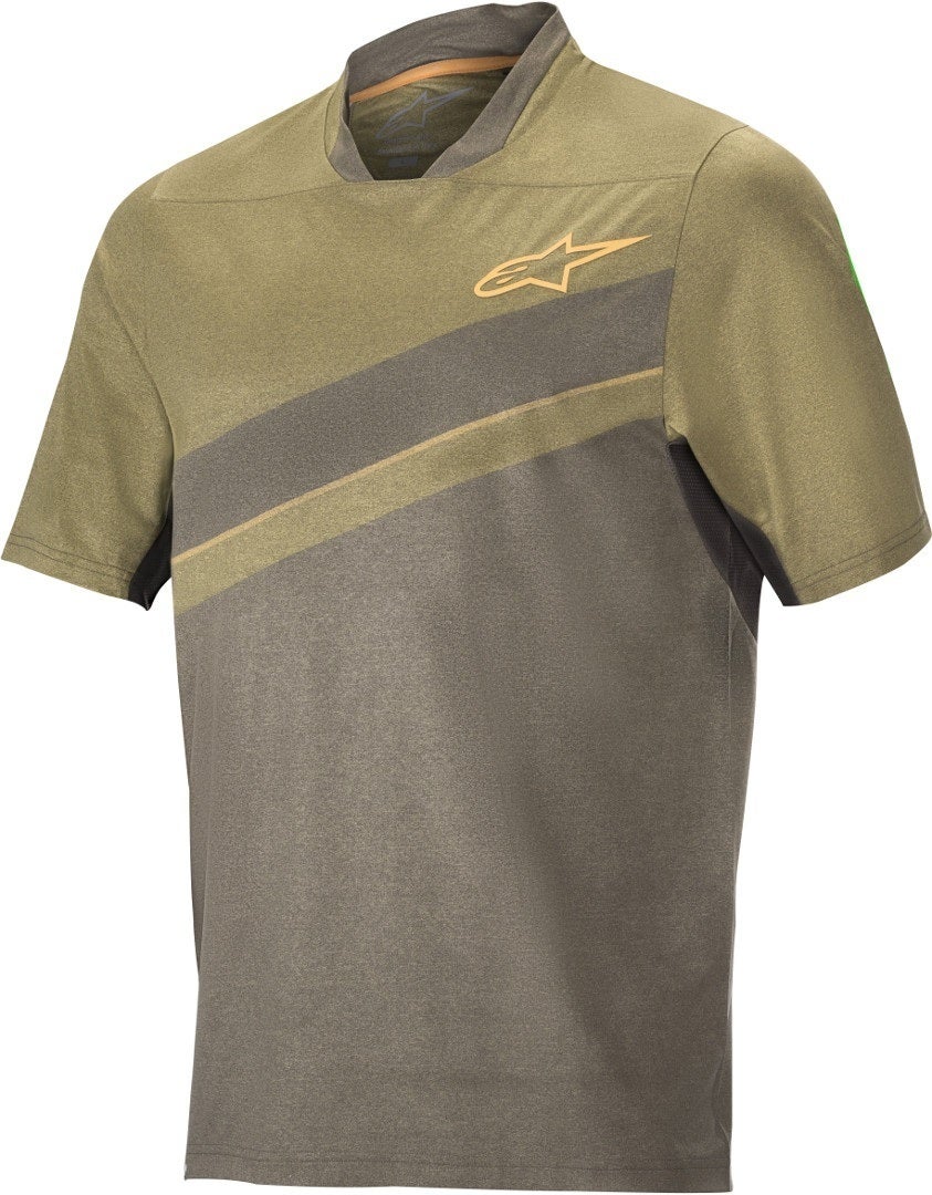 Alpinestars Alps 8.0 Maillot de vélo Vert militaire M Figure 1