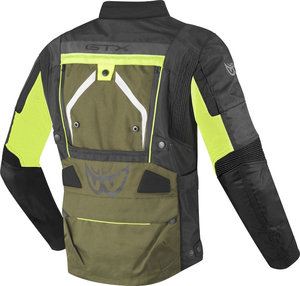Berik Safari Waterproof 3in1 Motorcycle Textile Jacket black/sand 54 Figure 2