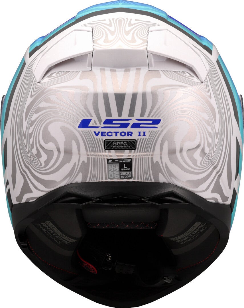 LS2 FF811 Vector II Freedom 冑 白/藍 4XL（67/68） 圖4