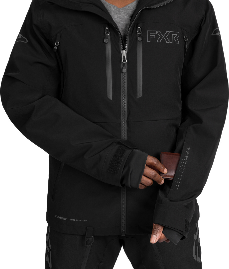 Side view of FXR Helium Pro 3-in-1 2025 Snowmobile Jacket