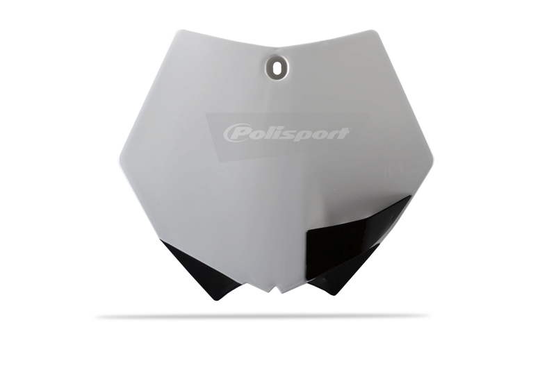 POLISPORT KTM vit främre nummerskylt Figur 1