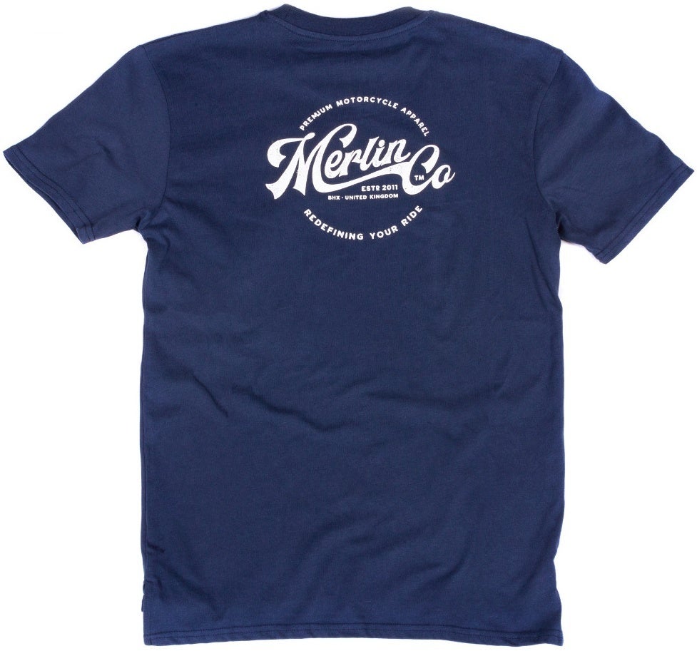 Merlin Truro Signature T-shirt Navyblå L Figur 2