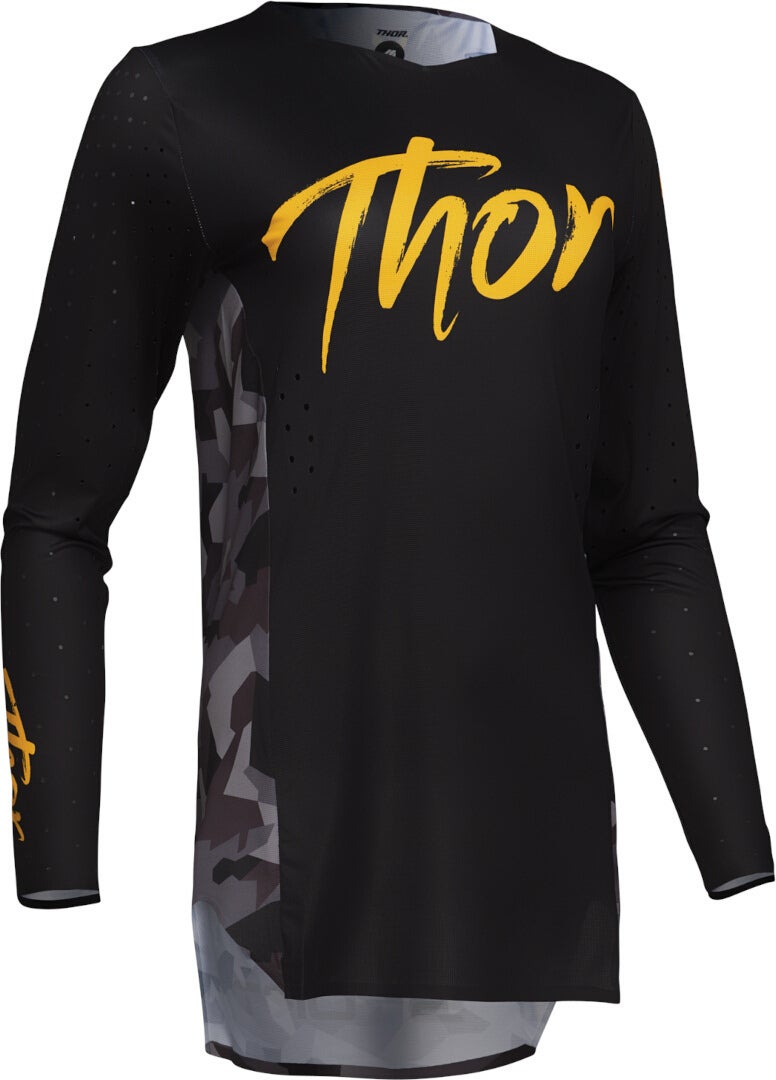 Side view of Thor Sportmode Shadow Ladies Motocross Jersey