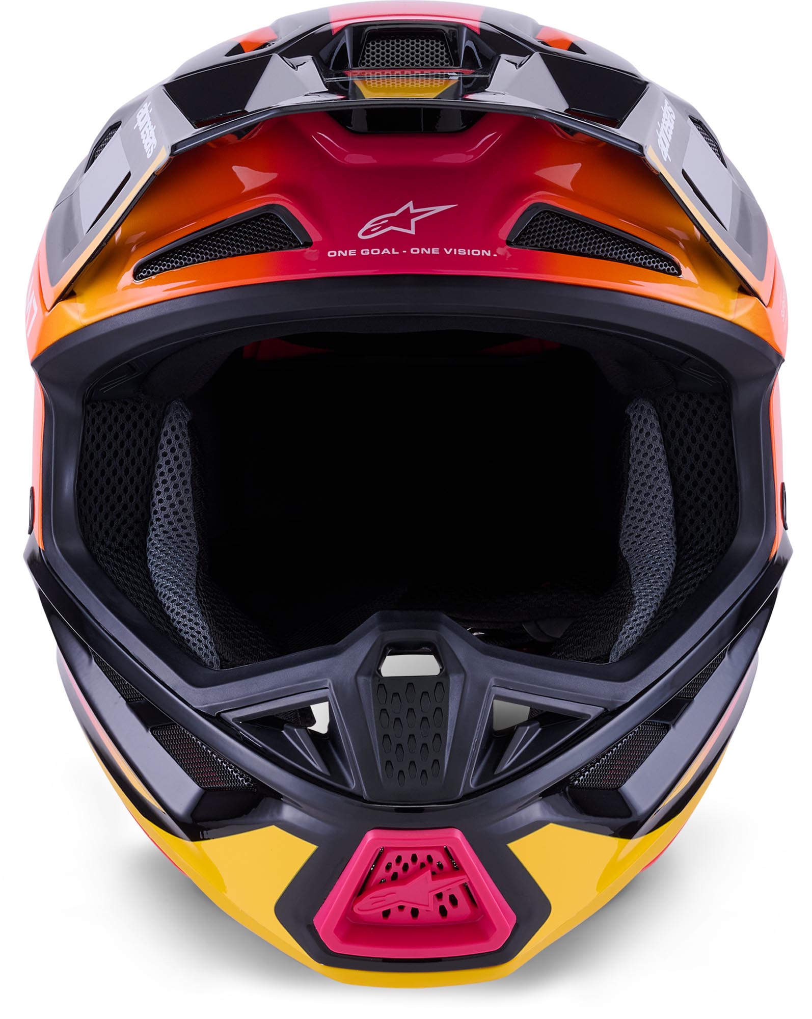 Alpinestars S-M7 Rise Motorcross helm zwart/roze S (55/56) Figuur 2