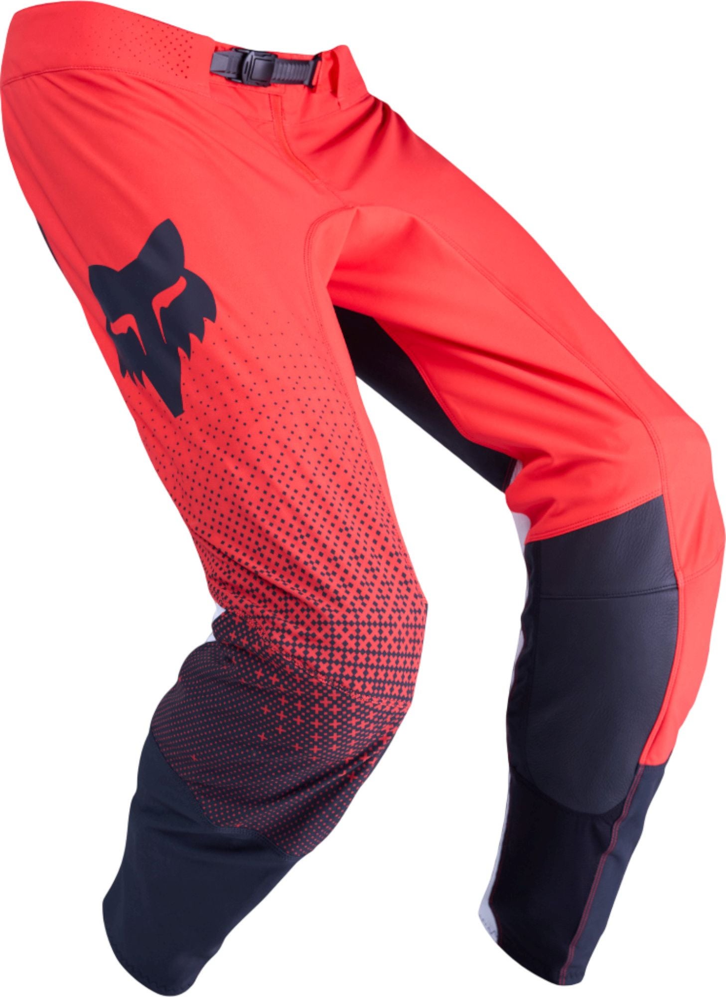 FOX Flexair Fracture Calças de motocross vermelho/preto 38 Figura 1