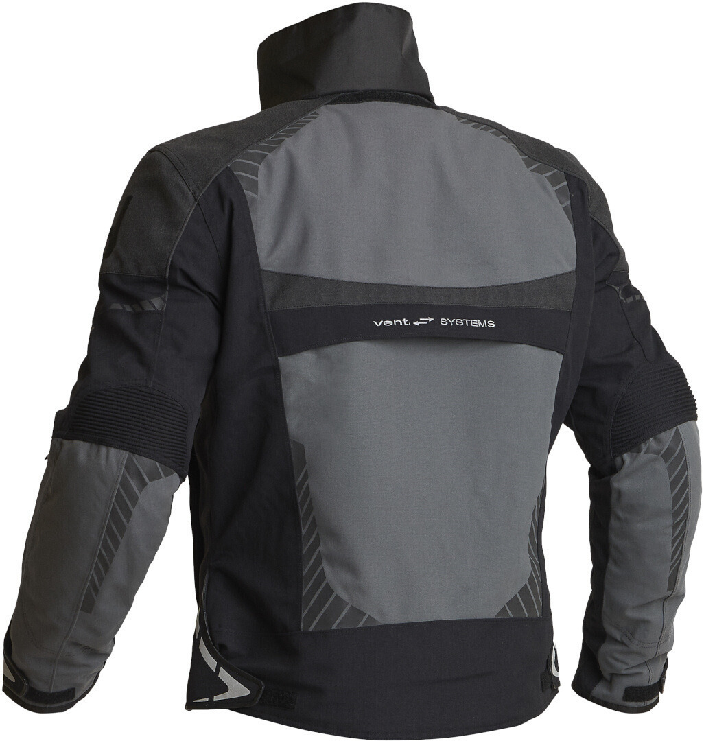 Halvarssons Vansbro waterproof Motorcycle Textile Jacket black/grey 62 Figure 4