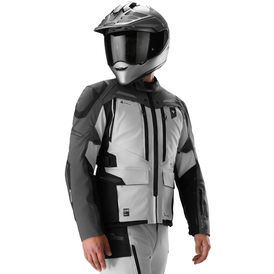SHIMA Dune 2.0 Motorcycle Textile Jacket grey L Figure 6