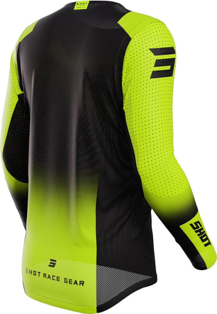 Shot Aerolite Ultima Motocross trøje sort/neon M Figur 2