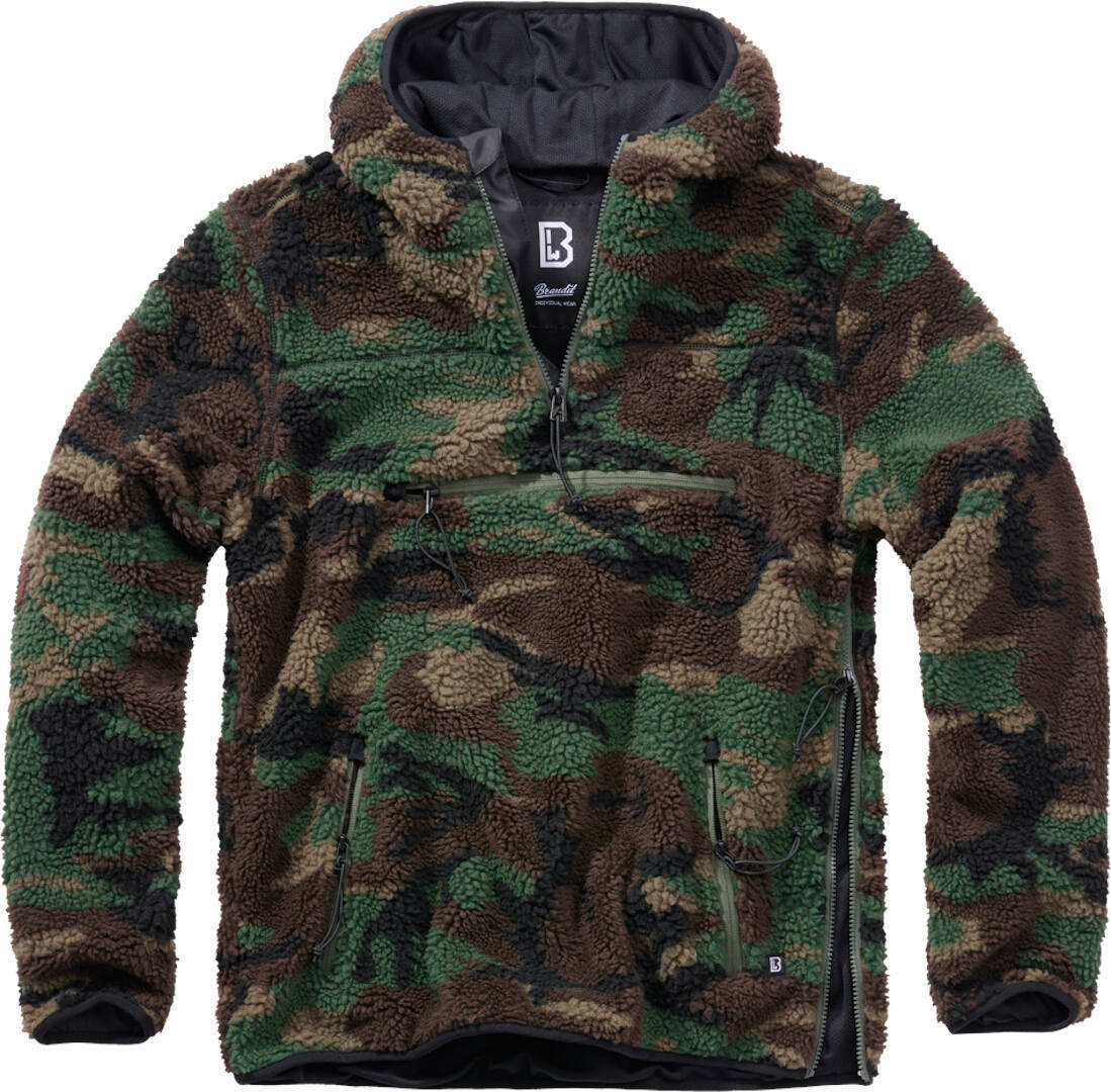 Brandit Teddyfleece Worker Pullover Metsä 3XL Kuva 1