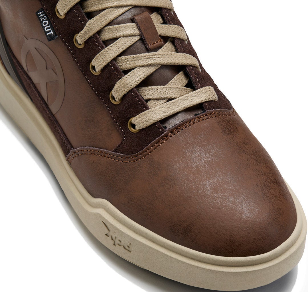 Side view of XPD Moto Way H2Out waterproof Motorcycle Shoes