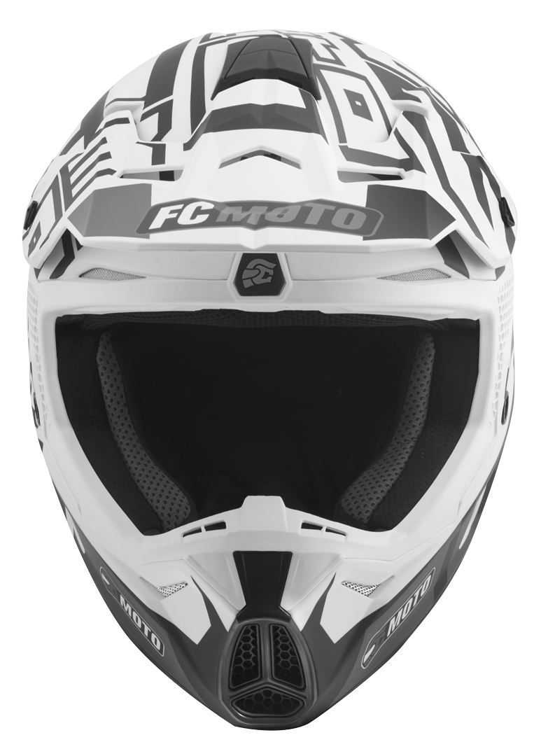 FC-Moto Merkur Flex Cască de motocross Alb/Gri/Negru S Figura 4
