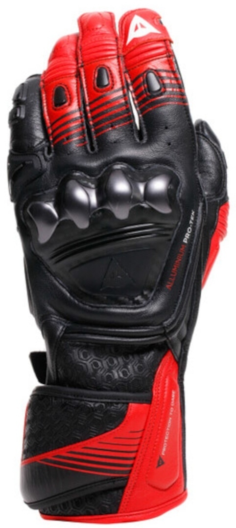 Dainese Fiero Metal Mănuși de motocicletă Negru/Roșu XS Figura 1