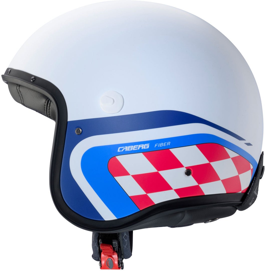 Caberg Freeride X Daytona Casco Jet bianco opaco/rosso/blu L (59) Figura 3