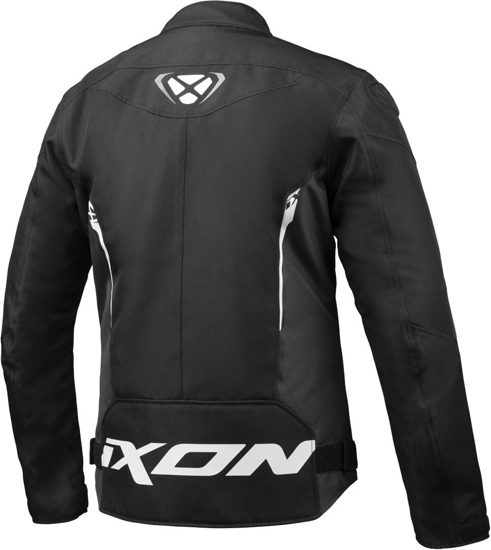 Ixon Cordolo Giacca tessile moto Bianco/nero 3XL Figura 2