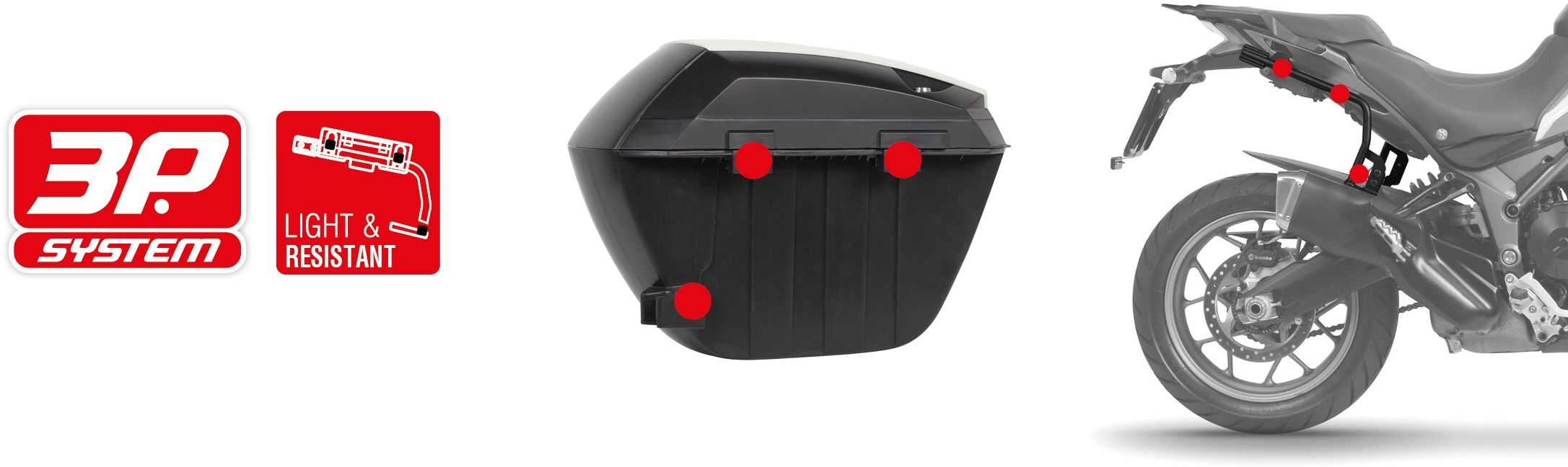 SHAD SH23 Set de carcase secundare Figura 4