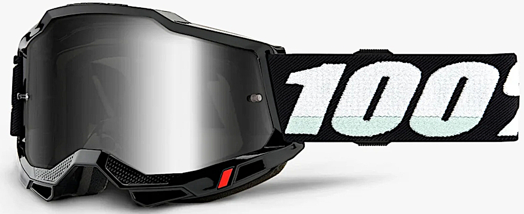 100% Accuri II Essential Ochelari de motocross pentru tineret negru Figura 1