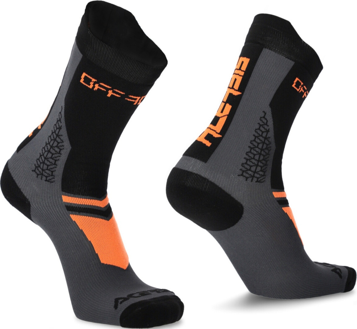 Acerbis MTB Track Cykel Sokker sort/orange XXL Figur 1