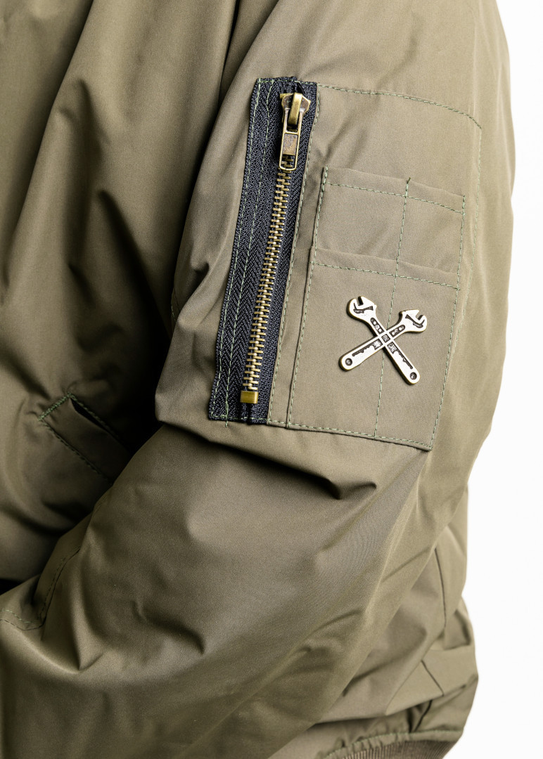 John Doe Flight Blouson textile de moto olive S Figure 11