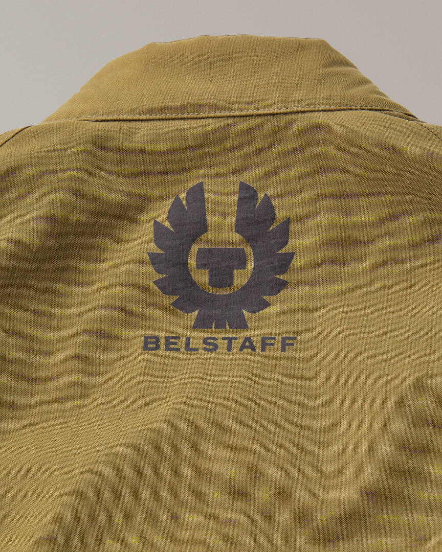 Belstaff Temple Motorcycle Textile Jacket olive M Figure 3